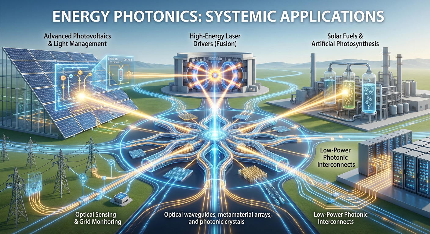 Photonic thermal management, plasmonic structure, or energy-efficient material